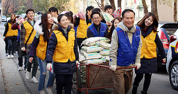 2016 쌀배달 사회공헌활동